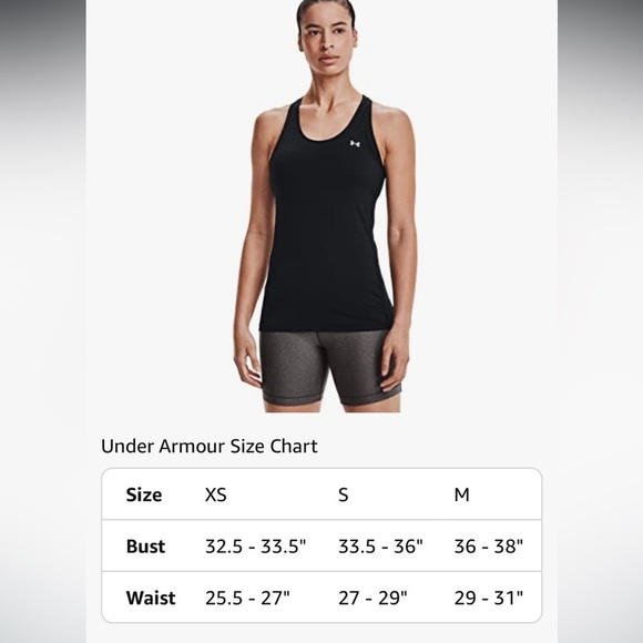 NWT Under Armour Women's Tech Mesh Racer Tank small - Picture 5 of 7